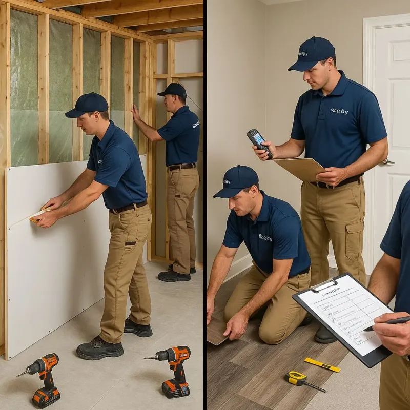 Repairs and Reconstruction process in Yorklyn, PA